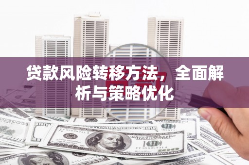 福山贷款风险转移方法，全面解析与策略优化