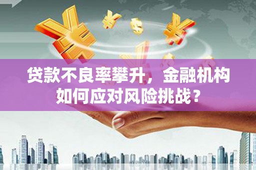 福山贷款不良率攀升，金融机构如何应对风险挑战？