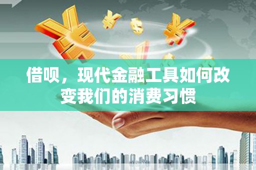 福山借呗，现代金融工具如何改变我们的消费习惯