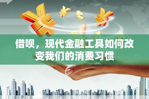 福山借呗，现代金融工具如何改变我们的消费习惯