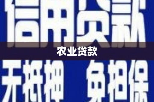 福山农业贷款