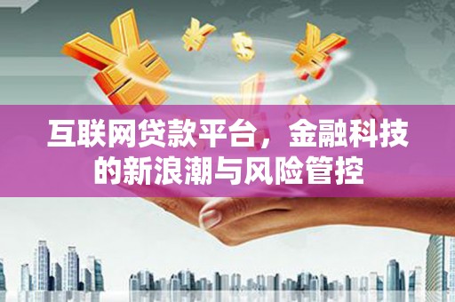 福山互联网贷款平台，金融科技的新浪潮与风险管控